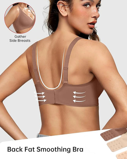 Seamless Deep-V Push-Up Wireless Bra 2.0