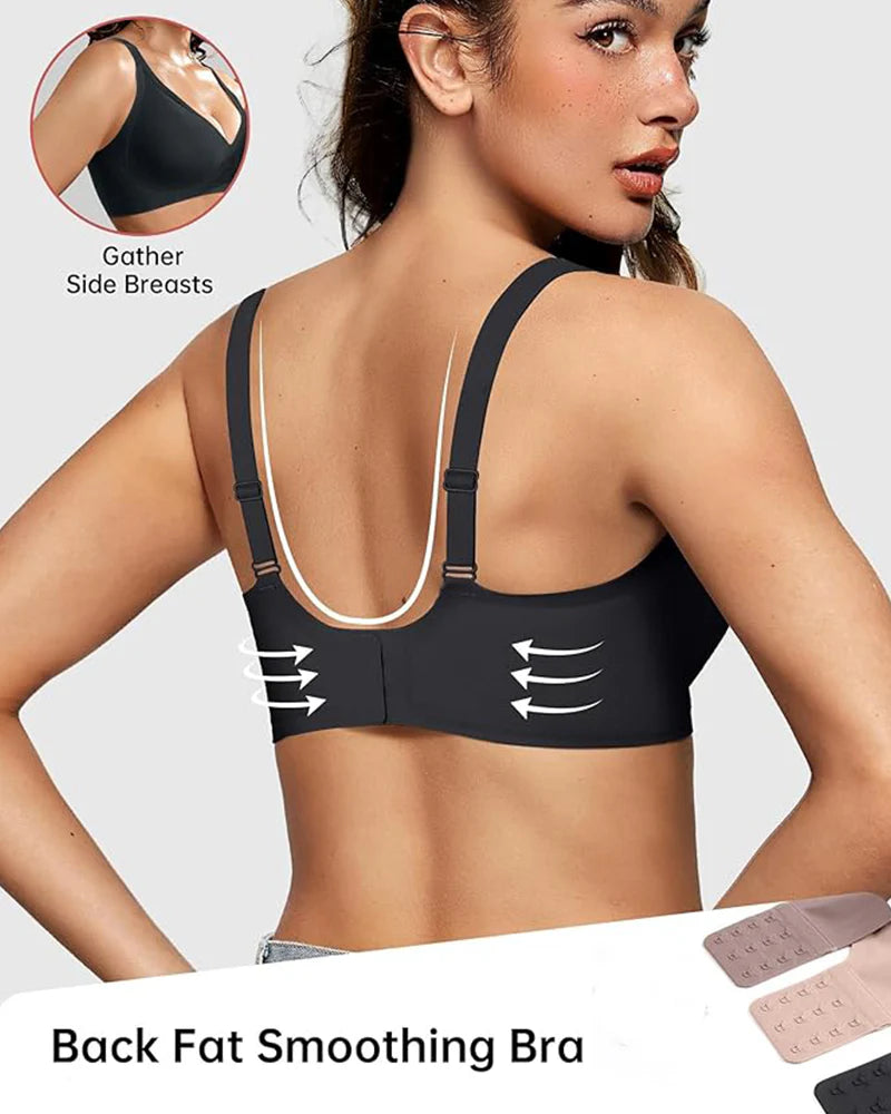 Seamless Deep-V Push-Up Wireless Bra 2.0