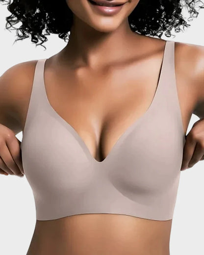 Seamless Deep-V Push-Up Wireless Bra 2.0