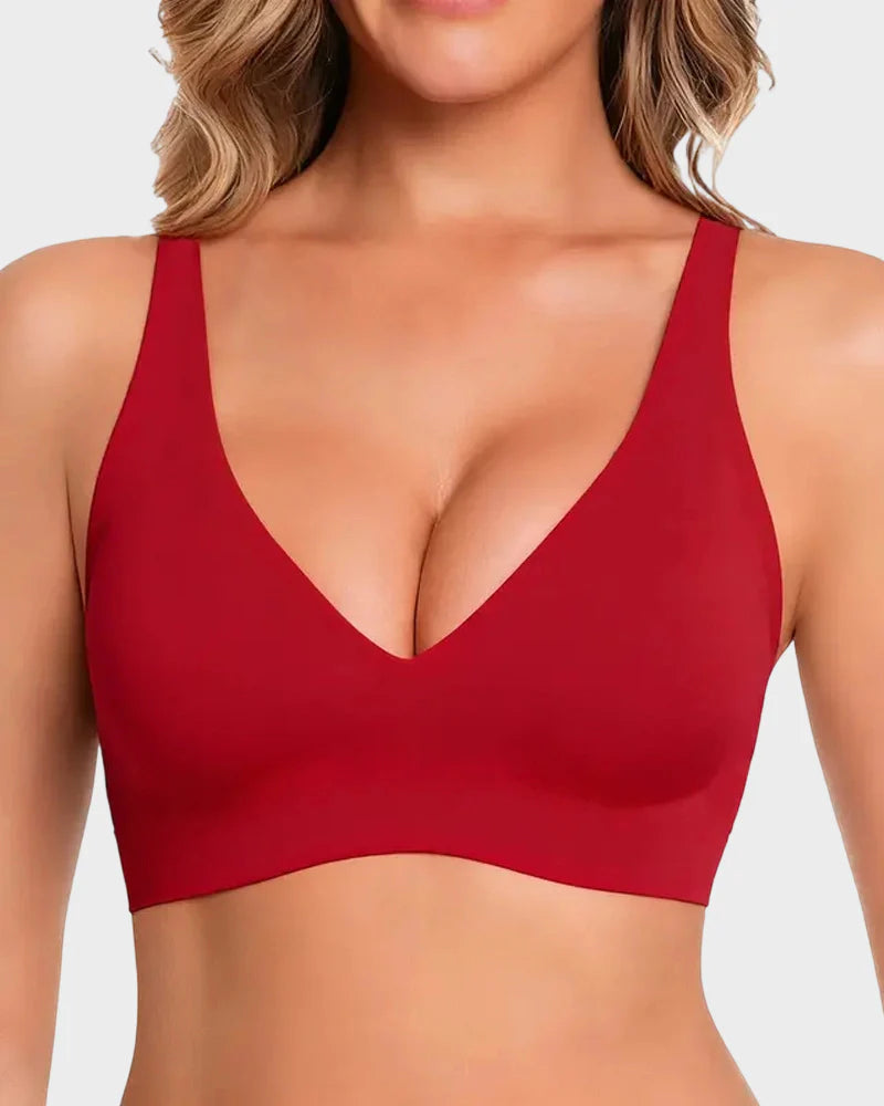 Seamless Deep-V Push-Up Wireless Bra 2.0