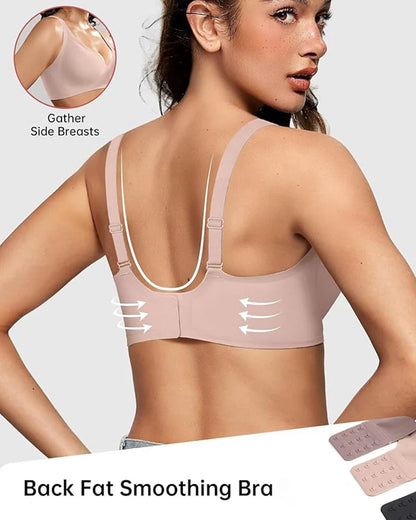 Seamless Deep-V Push-Up Wireless Bra 2.0
